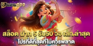 สล็อต ฝาก 5 รับ50 วอ เลท ล่าสุด โปรที่ดีที่สุดที่ไม่ควรพลาด
